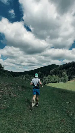 now im running