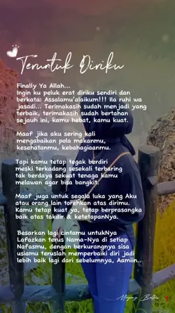 teruntuk diriku 