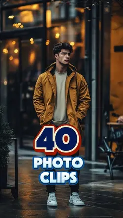 40 photo or clips