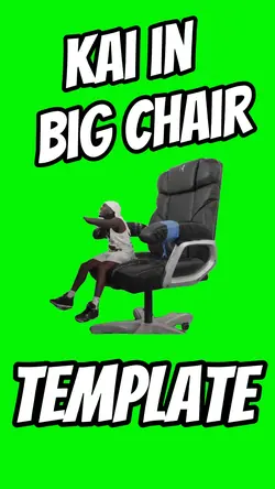 Kai in Big Chair 