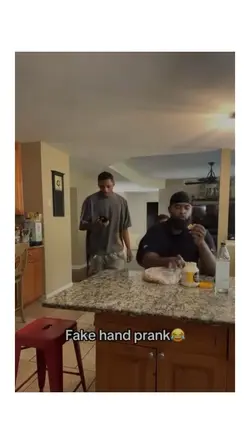 fake hand Prank
