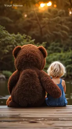 Cute bear 4k ai meme