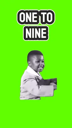 One to nine