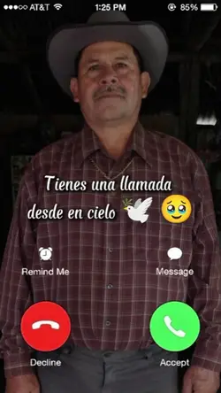 Te extraño papa