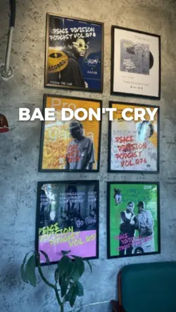 bae don't cry