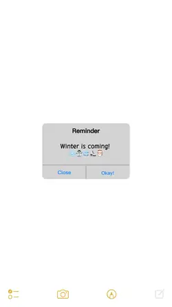 Winter photo collage