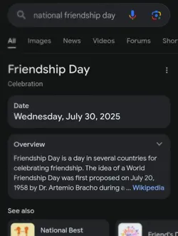 friendship day