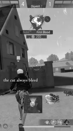 the cut always bleed