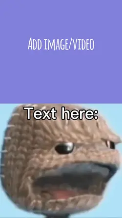 Sackboy shocked meme