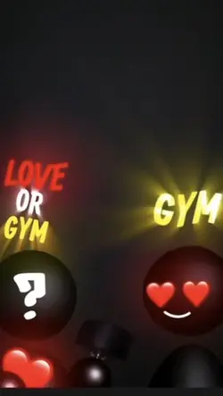 Gym vs love