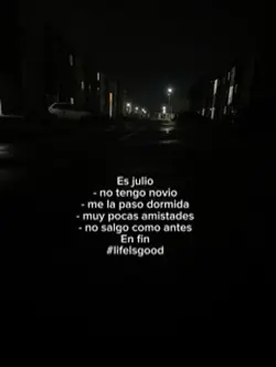 Es julio 