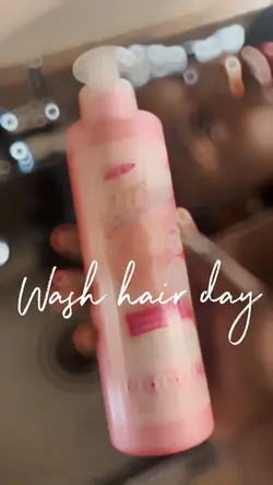 Wash hair day