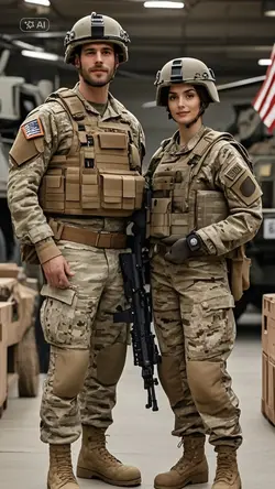 US Army couple 