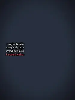 everybody talks