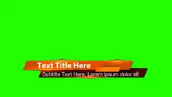 Title Lower Third