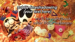 subtle foreshadowing