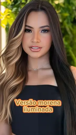 Morena iluminada