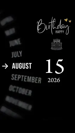 Hbd 15 August 2026