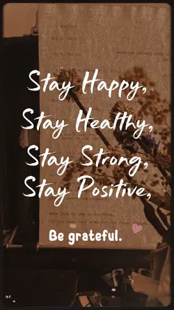 Be grateful