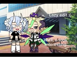 >:)