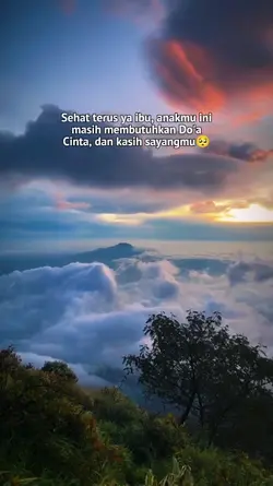 Sehat terus ya bu