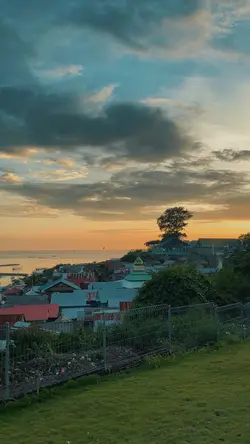 suasana senja 