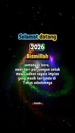 selamat datang 2026
