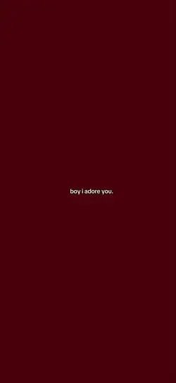 adore you.