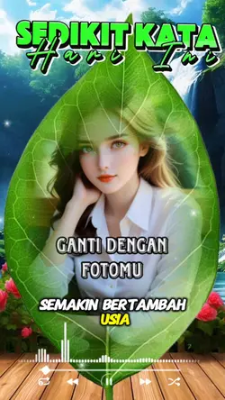 Usia makin bertambah