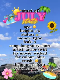 july stats 2025!
