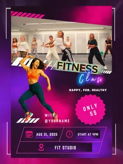 Fitness class 