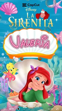 Invitacion sirenita