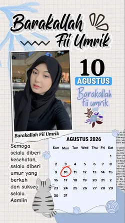 MILAD 10 AGUSTUS
