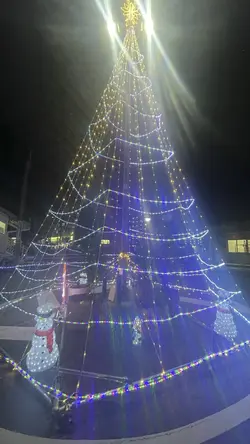 オーバーレイ　クリスマスツリー
