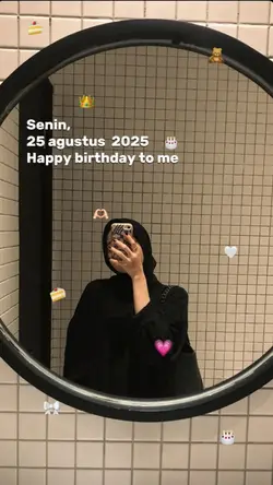 25 agustus,HBD TO ME
