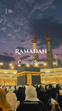 Ramadan coming soon