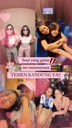temen kandung ya!! 