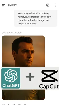 Capcut + ChatGPT 