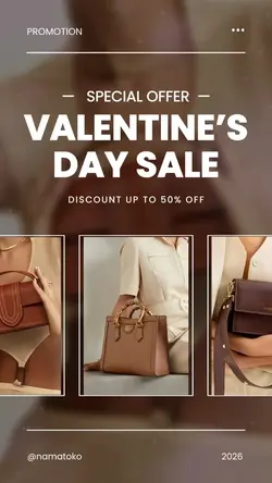 promo valentine sale