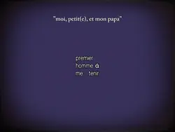 mo et mon papa