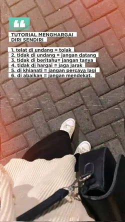 Menghargai diri 