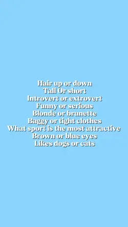 Questions for boys
