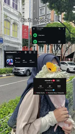 dia itu friendly 