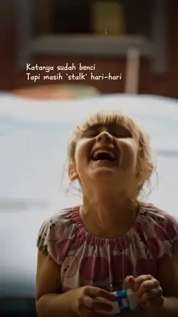 Katanya sudah benci?