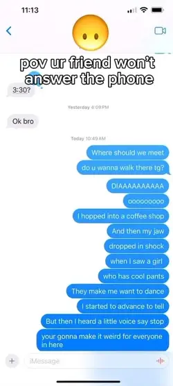 text message