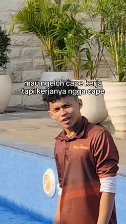 kerjanya aja ga cape