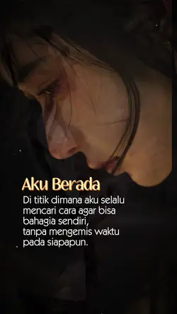Bisa bahagia sendiri