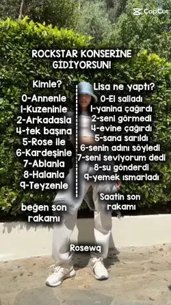 konsere gidiyorsun