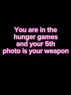 Hunger games weapon