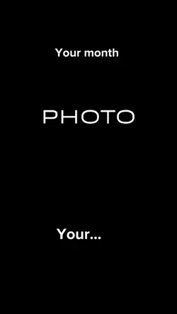 your month your...